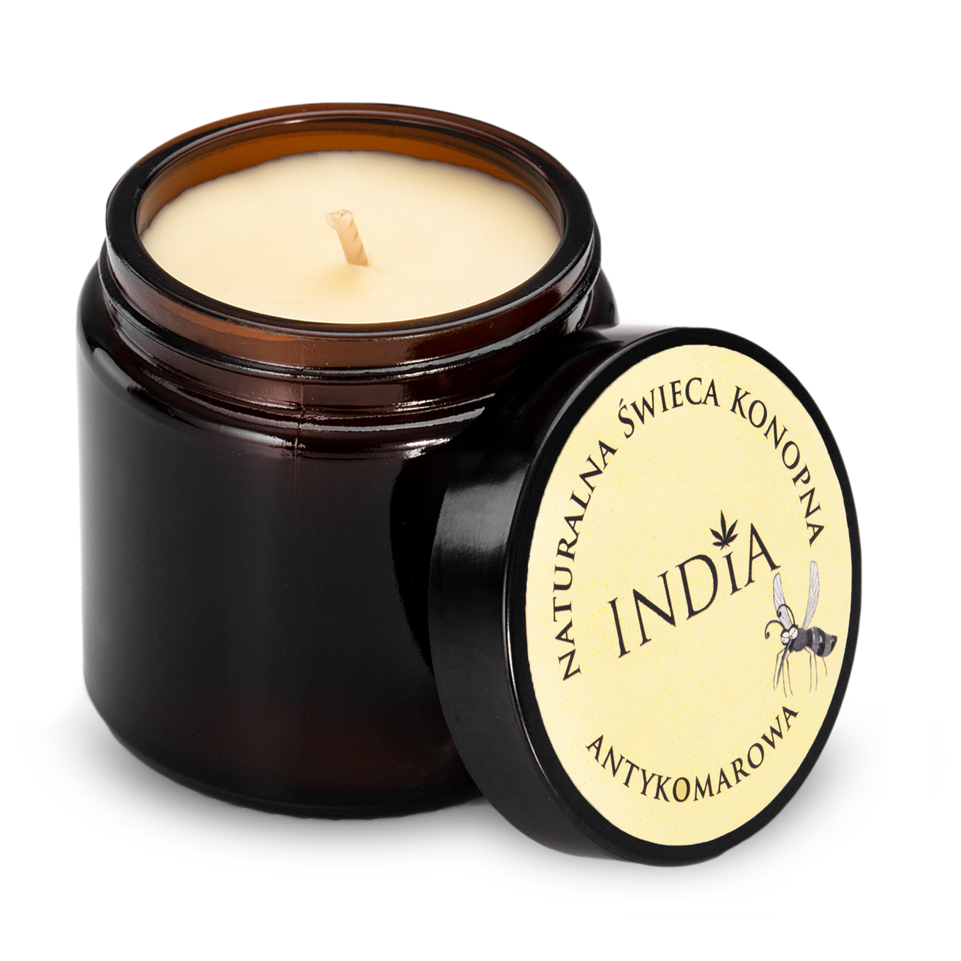 Organic Anti-Mosquito Hemp Aroma Candle 90g