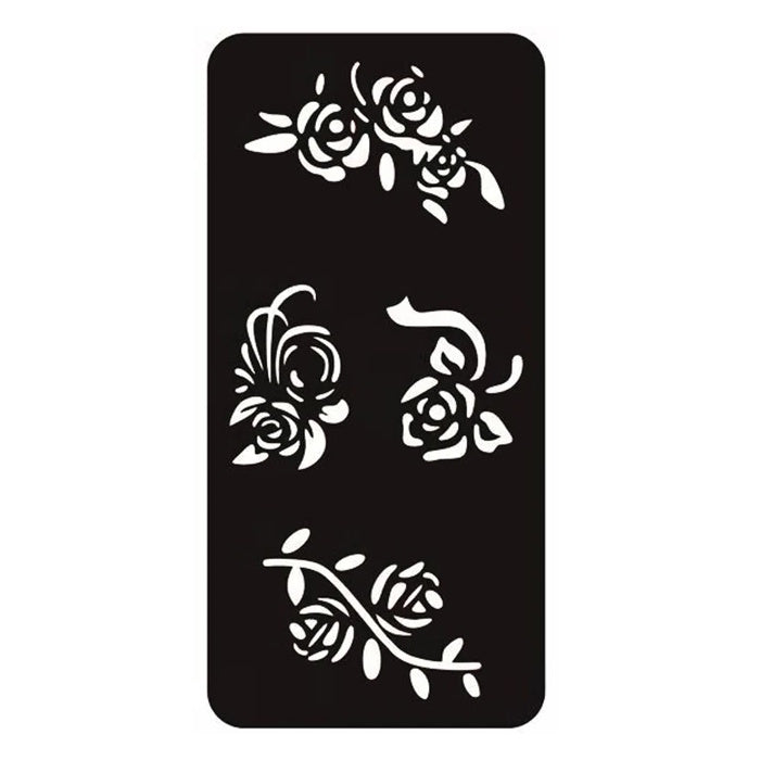 Stencil riutilizzabile per tatuaggi e body art 8.5x17.5cm F20