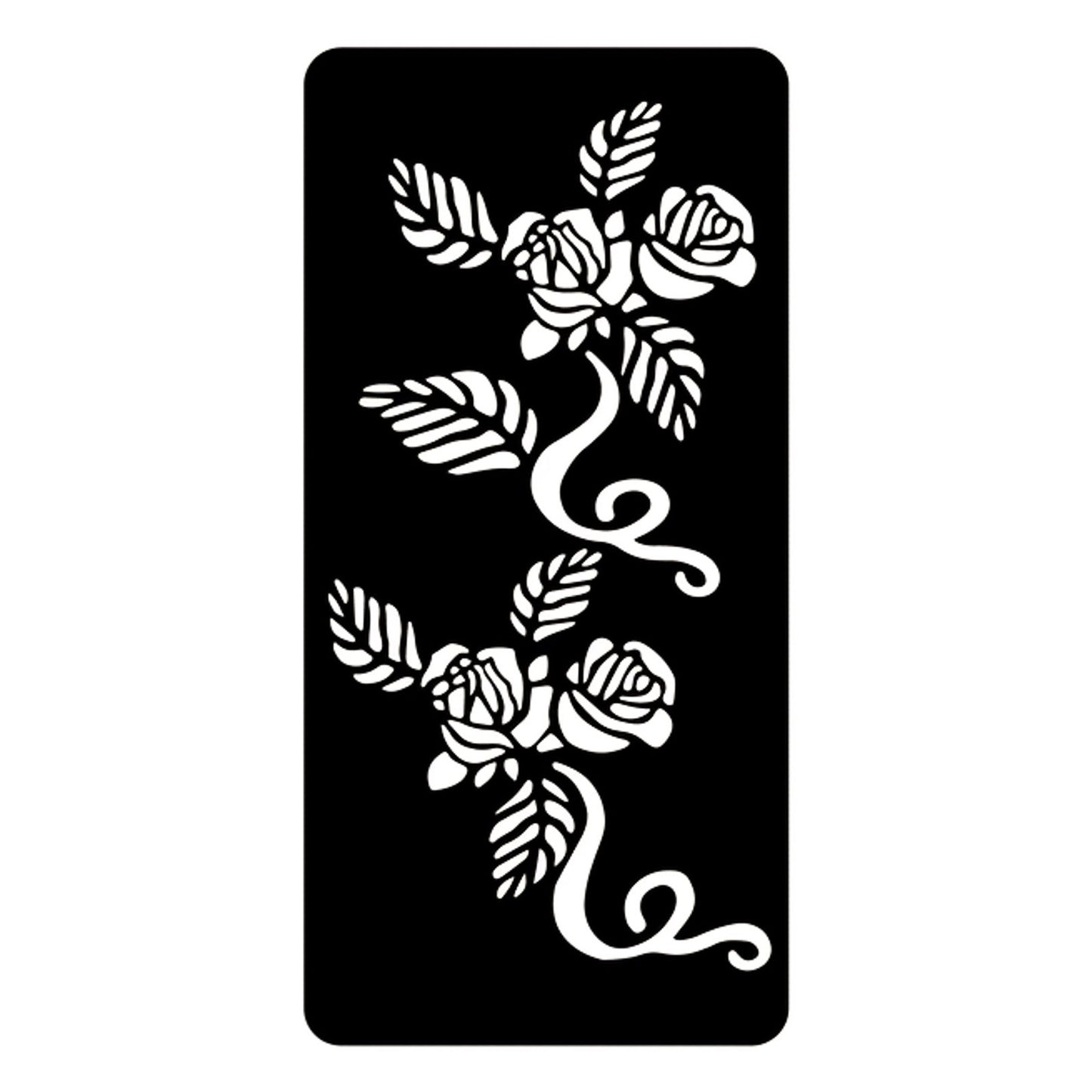 Mascherina riutilizzabile per tatuaggi e body art 8,5x17,5 cm F30