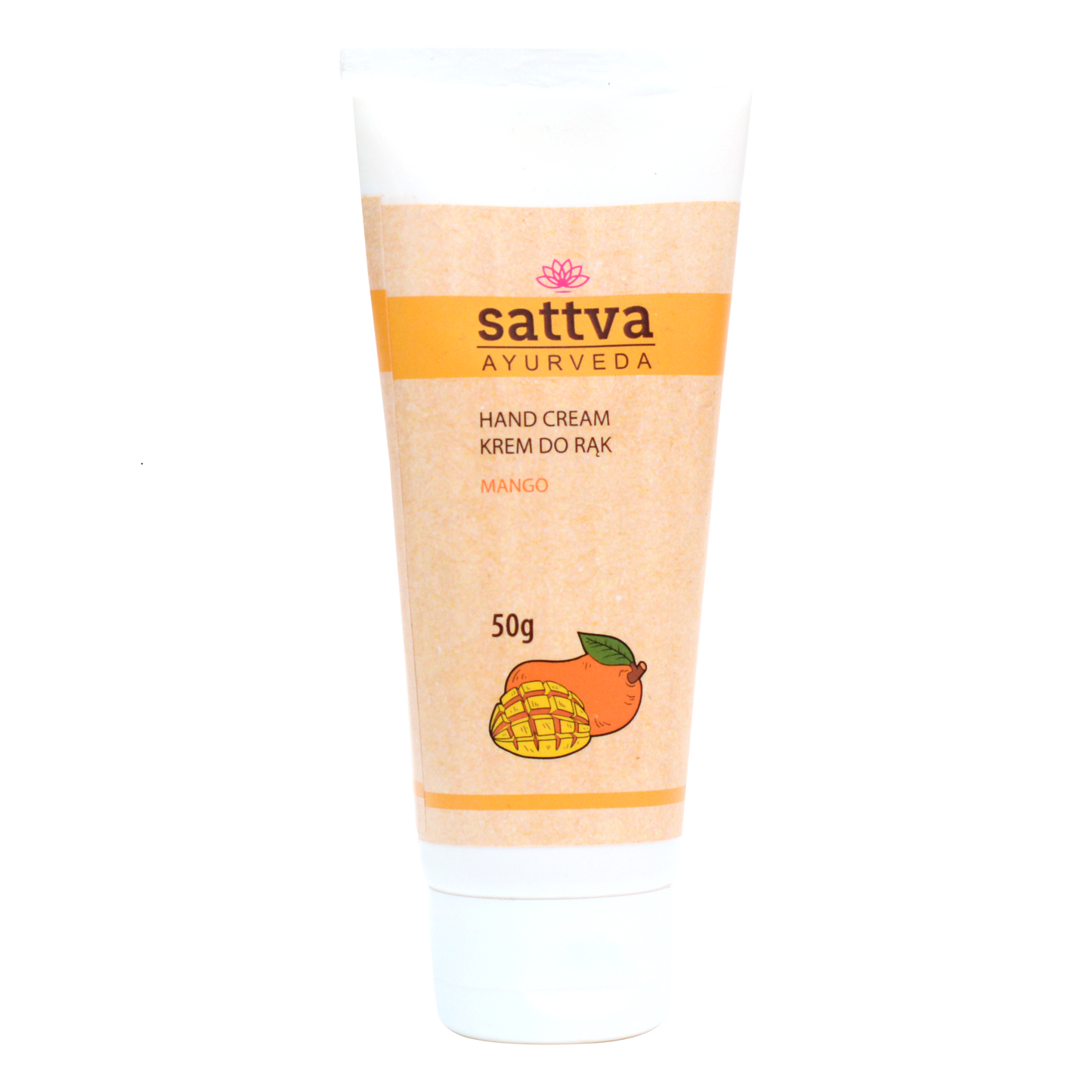 Natural Hand Cream Mango with Shea and Aloe Vera 50ml