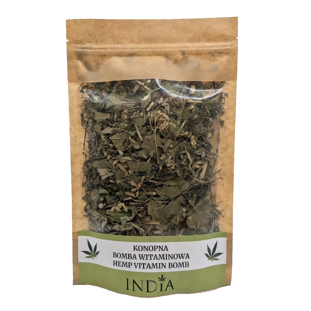 Hemp "Vitamin Bomb" – Energizing & Immunity-Boosting Herbal Tea 50g