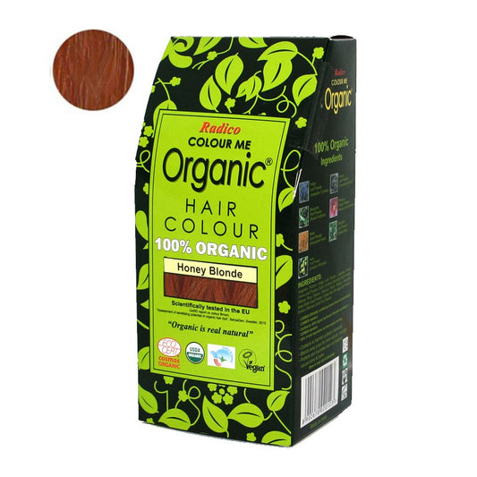 Organic Hair Dye - Honey Blonde shade
