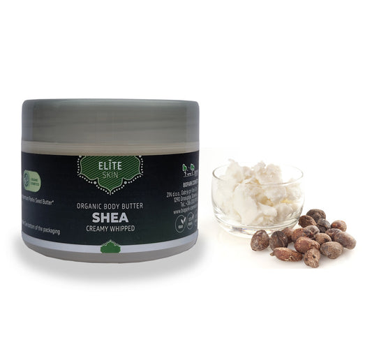 ELITE Organic Shea Butter - Creamy Whipped 60g