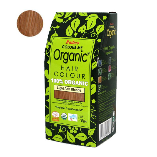 Organic Hair Dye - Light Ash Blonde shade