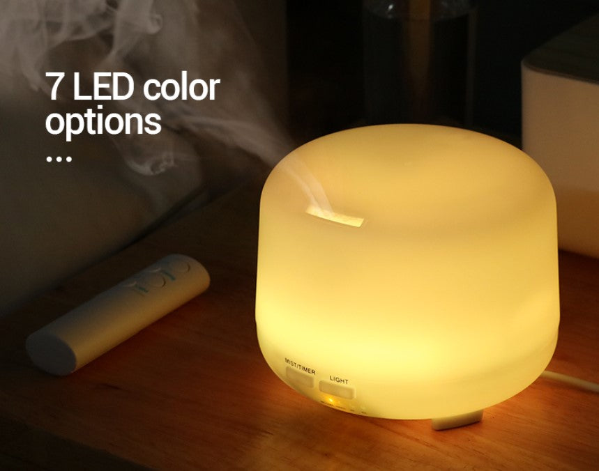 Aroma Diffuser & Air Humidifier 450ml 7 Multicolor LED & Remote control