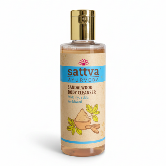 Natural Sandalwood & Turmeric Shower Gel 210ml