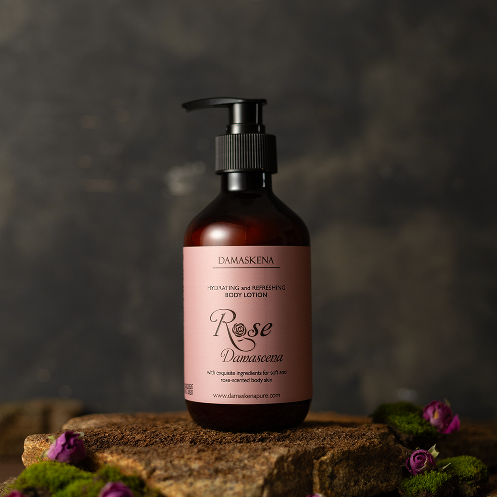 Damaskena Pure Body Lotion with Rose Oil & Macadamia 250ml