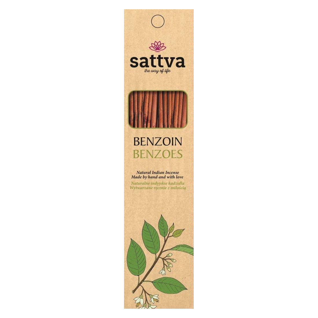 Natural Aroma Incense BENZOIN 15pcs