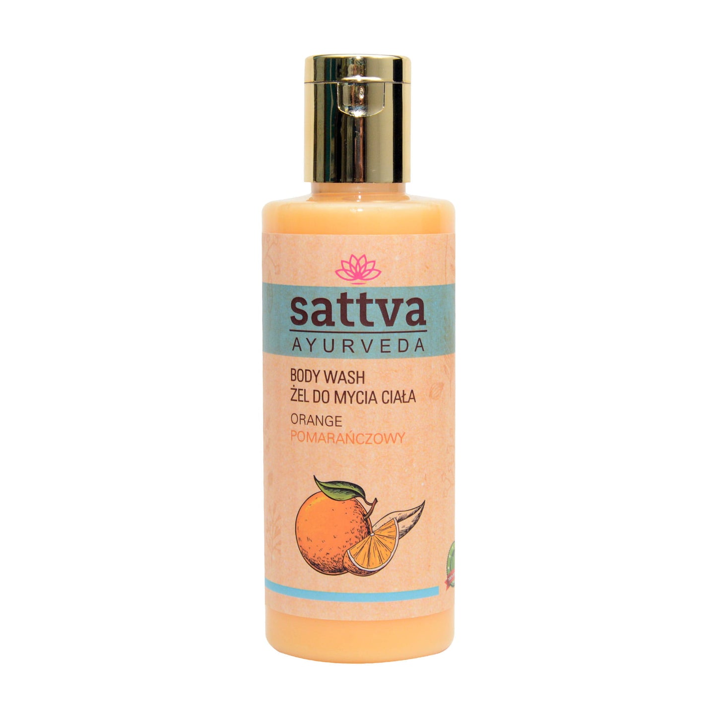 Natural Orange Shower Gel 210ml