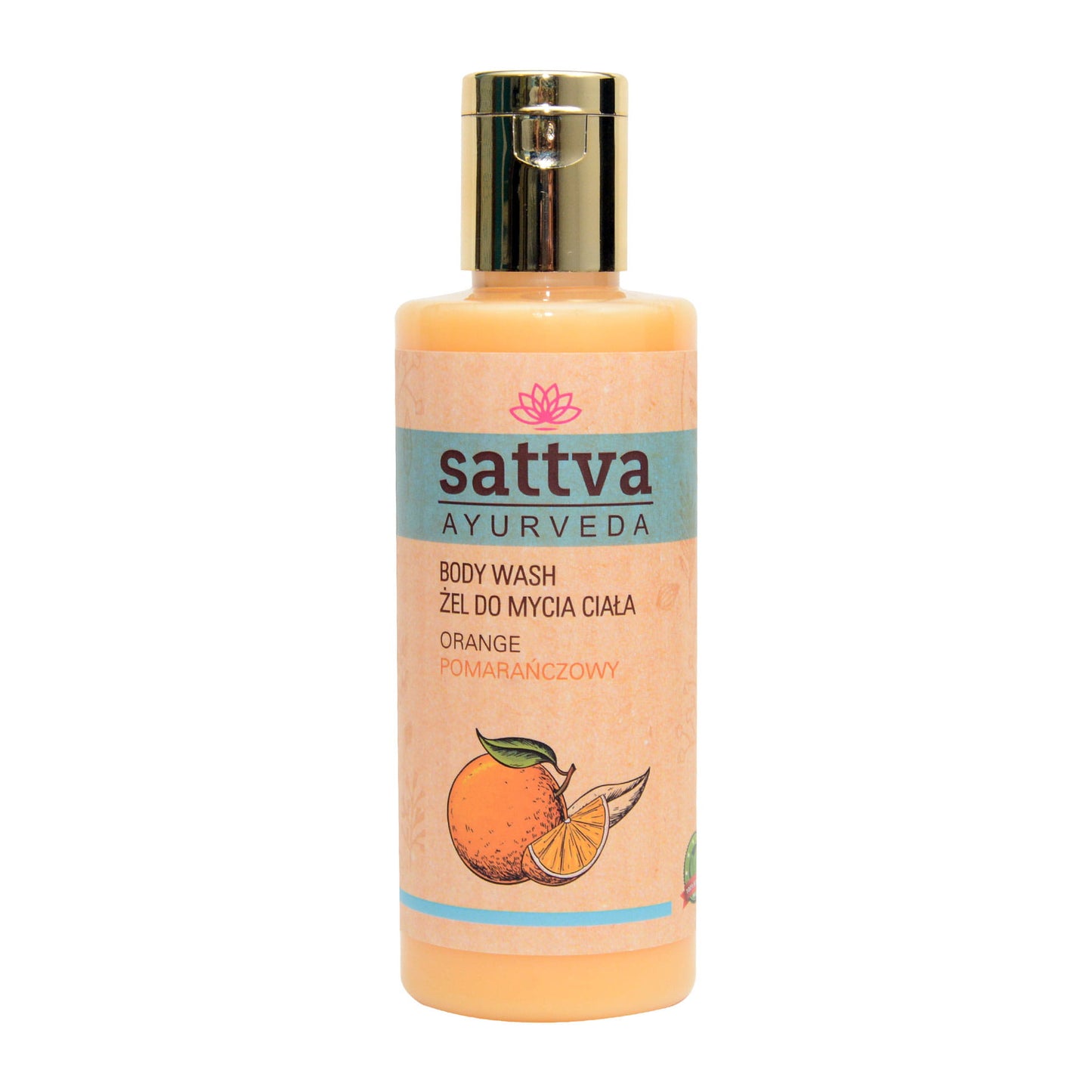 Natural Orange & Aloe Vera Shower Gel 210ml