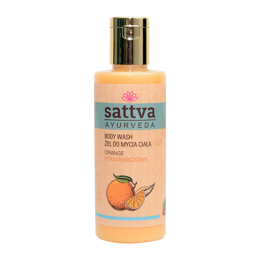 Natural Orange & Aloe Vera Shower Gel 210ml