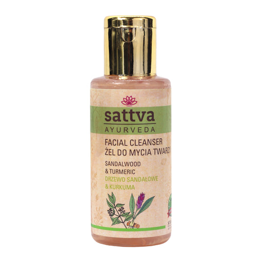 Natural Face Cleanser Sandalwood & Turmeric 100ml