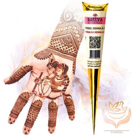 Natural Henna Body Art Tattoo cone 30g