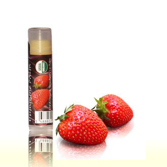 Strawberry Lip Balm Organic