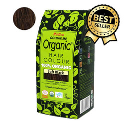 Organic Hair Dye - Soft Black shade