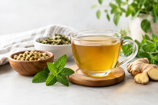 Herbal Tea for Digestion, Bloating, and Comfort