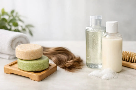 Shampoo Bar vs Liquid Shampoo for Your Hair