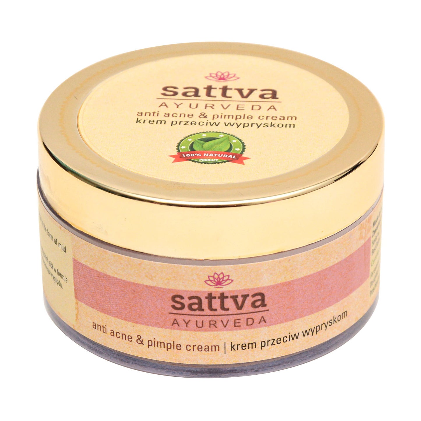 Crema viso alle erbe contro acne e brufoli 50 g