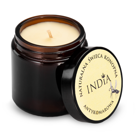 Organic Anti-Mosquito Hemp Aroma Candle 90g
