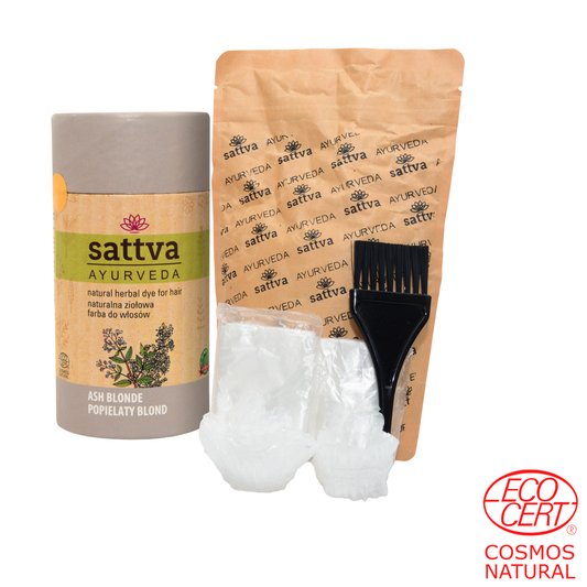 Organic Henna Hair Dye - Ash Blonde shade 150g