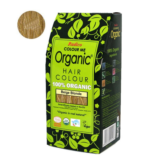 Tinta per capelli biologica - tonalità biondo beige