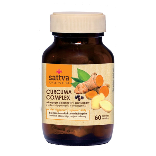 Curcuma Turmeric Complex food supplement 60 capsules