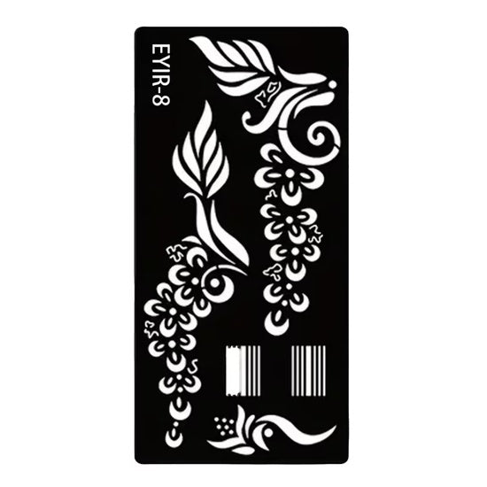 Reusable Tattoo Stencil Template for Body Art 8.5x17.5cm EYIR-8