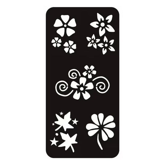 Reusable Tattoo Stencil Template for Body Art 8.5x17.5cm F12