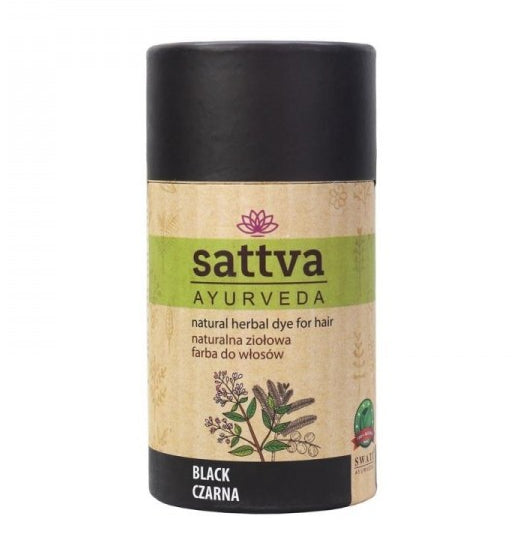 Tinta per capelli biologica - Tonalità nera 150 g
