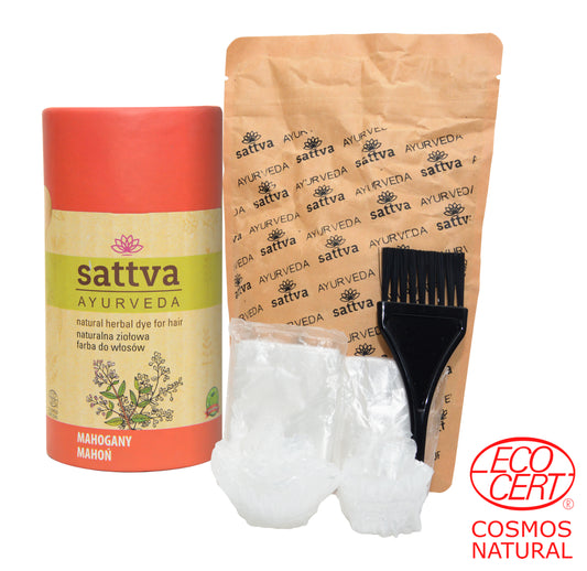Tinta per capelli biologica - tonalità mogano 150 g