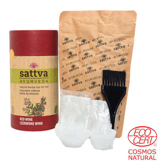 Tinta per capelli biologica - tonalità vino rosso 150 g