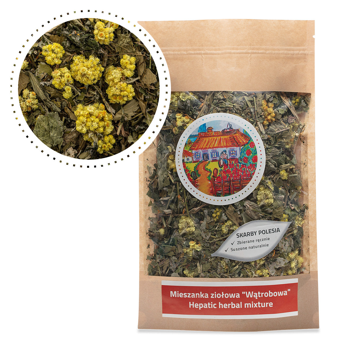 100% Natural Hepatic Herbal Tea Blend 50g