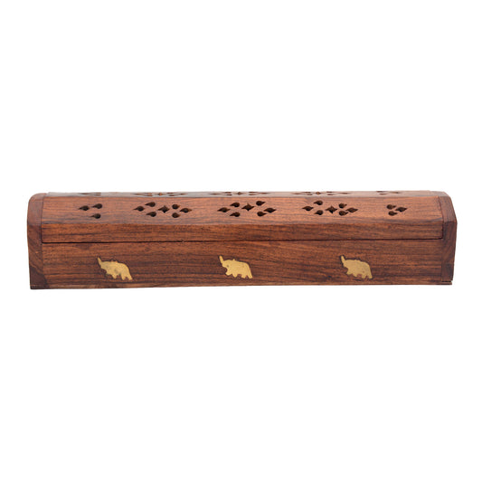 Scatola di legno per incenso aromatico