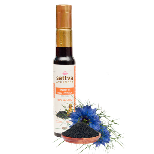Olio di semi neri Kalonji (cumino) 100% naturale 250 ml 