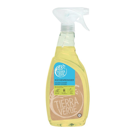 Kitchen Cleaner with Organic Lemongrass Essential Oil 750ml