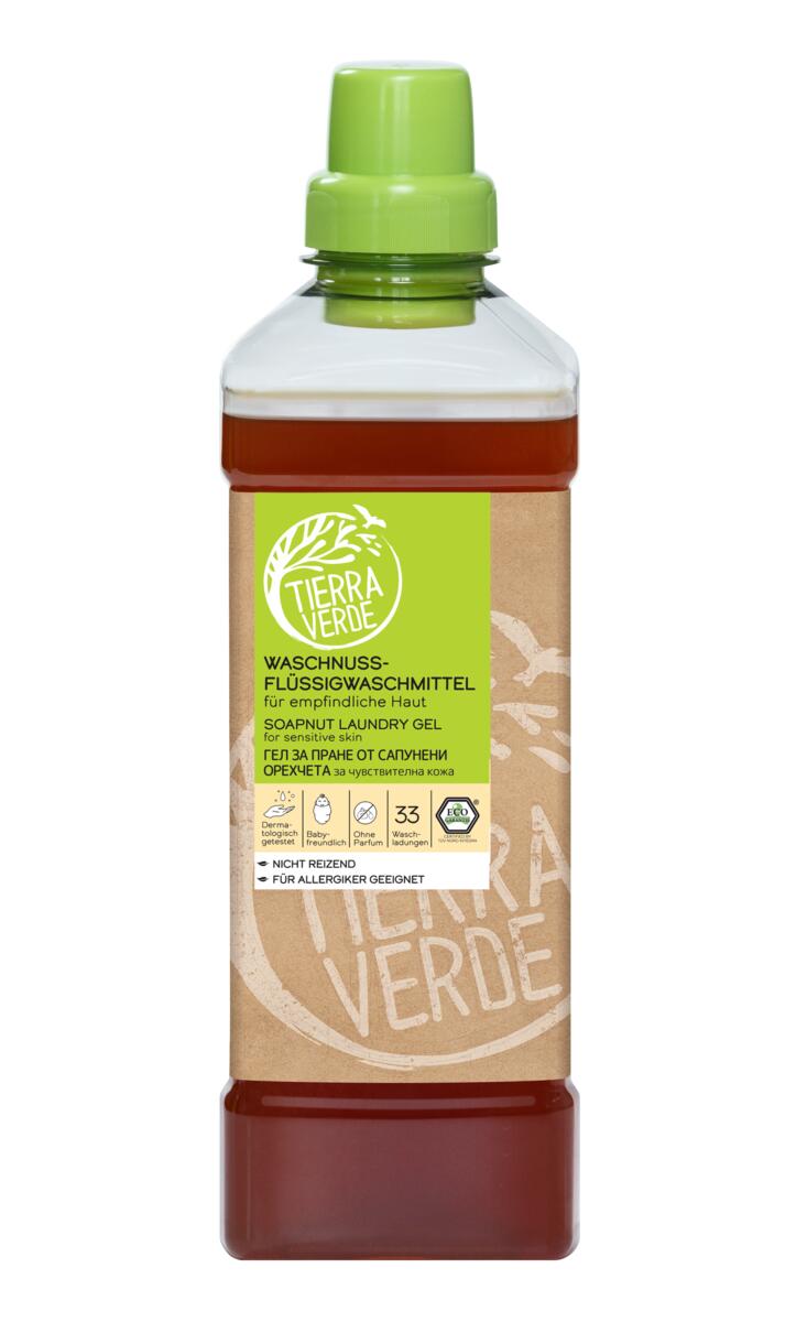 Soapnut Laundry Gel Sensitive Skin 1000ml - 33 doses