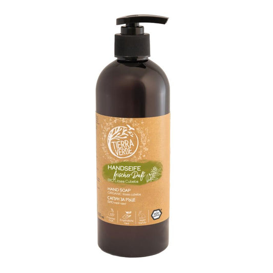 Liquid hand soap with ORGANIC Litsea cubeba 480ml