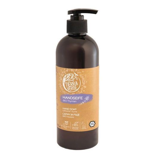 Liquid hand soap with ORGANIC Thyme 480ml