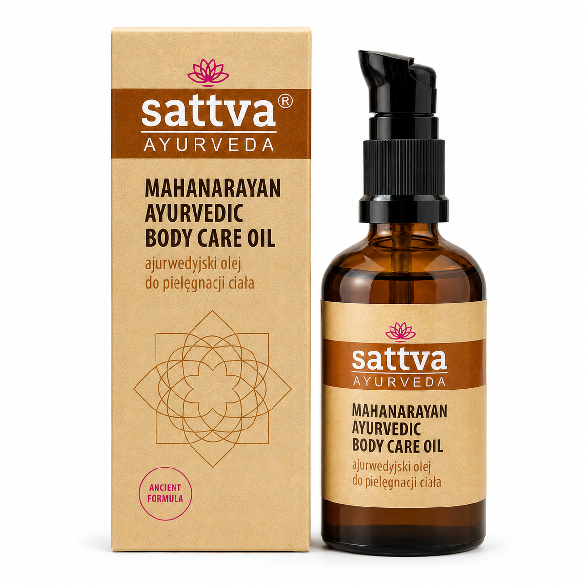 Natural MAHANARAYAN Body Massage Oil with 27 herbs and roots 100ml