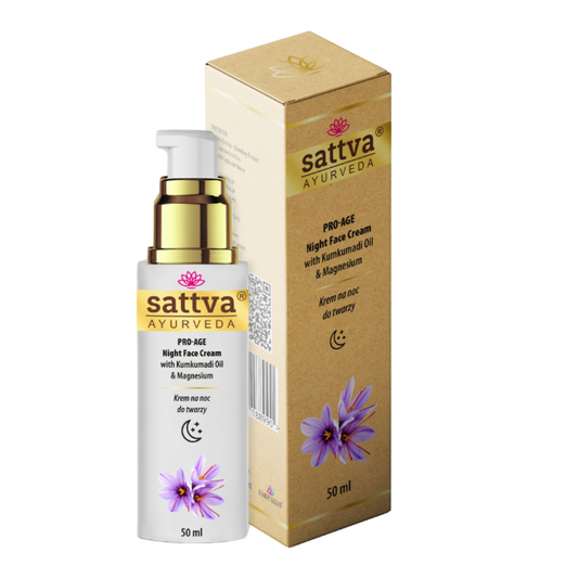 Pro-Age Night Face Cream with Kumkumadi, Magnesium & Niacinamide 50ml