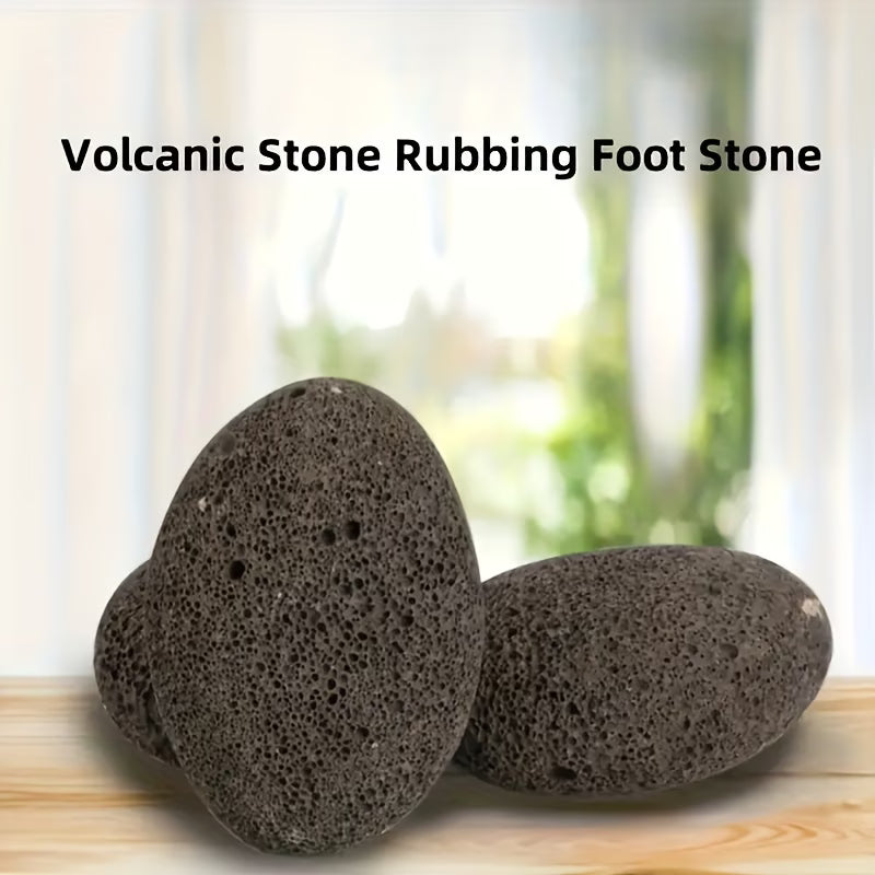 Natural Lava Stone Foot Scrubber – Volcanic Pumice Stone for Feet & Hands