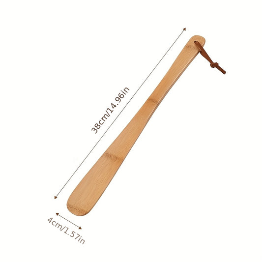 Natural Bamboo Shoehorn 38cm