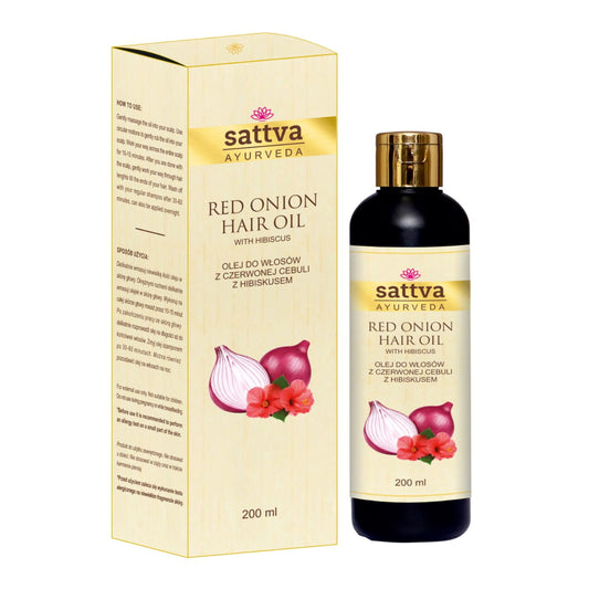 Olio per capelli alla cipolla rossa con ibisco 200 ml