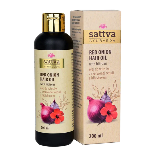 Olio per capelli alla cipolla rossa con ibisco 200 ml