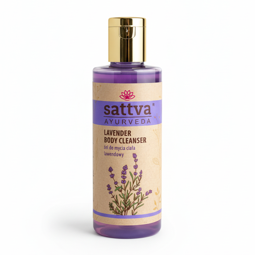 Natural Lavender Shower Gel 210ml