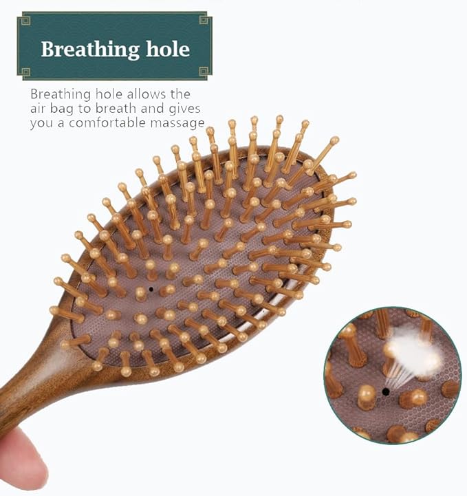 Sandalwood Oval Hairbrush 21cm