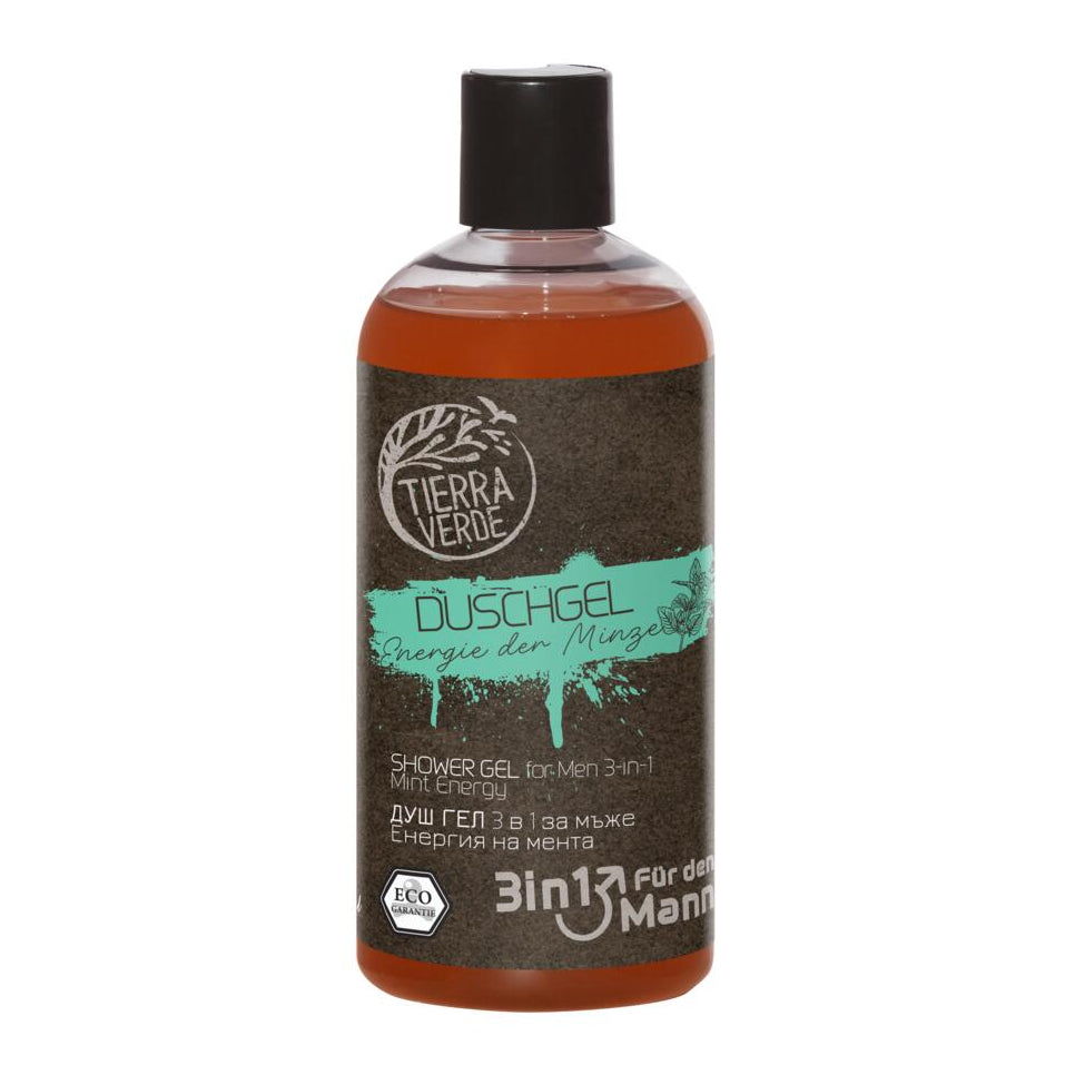 Shower gel for MEN 3-in-1 with Willow bark & Mint Energy 500ml
