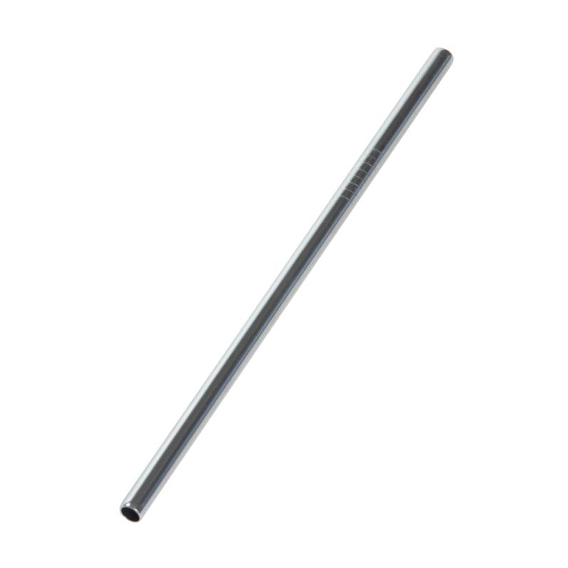 Wide stainless steel straw for smoothie 8mm