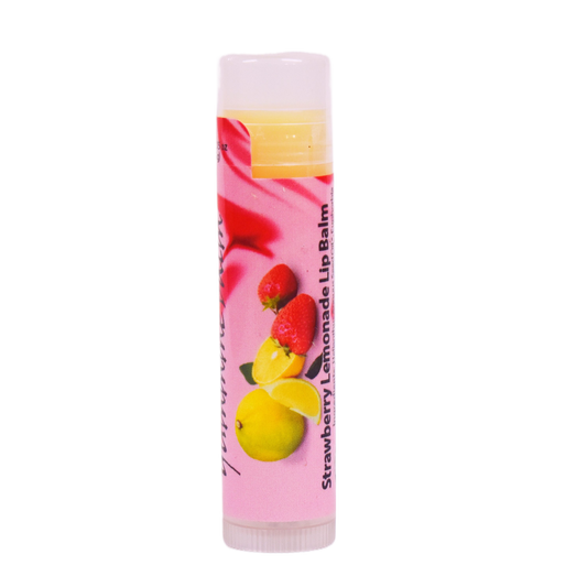 Organic Vegan Strawberry Lemonade Lip Balm