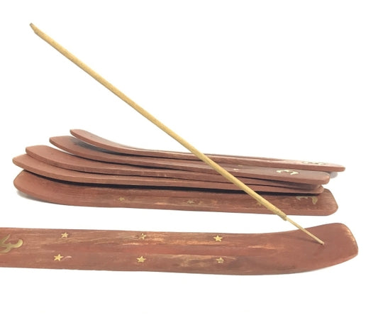 Supporto in legno per incenso aromatico
